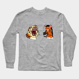 Zebra and Tiger Long Sleeve T-Shirt